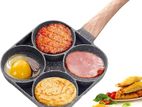 4 Hole Non Stick Fry Pan