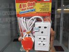 4 in 1 [1M] Power Extention Cord