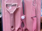 4 in 1 Knife Set Cutting Board