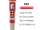 4-In-1 P H Ec Tds Temperature Meter