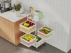 4 Layer Revolving Multipurpose Cart