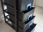 4 Plastic Drawers