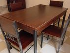 4-Seater Dining Table Set – Modern Design