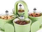 4 Set Snack Serving Storage Box
