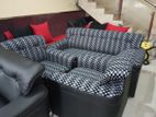 4 Sofa Leather Fabrics Two Tone - 6068