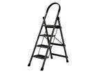 4 Step Steel Folding Ladder – Premium Heavy Duty Household