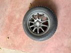 4 TYRES WITH ALLOY WHEELS