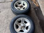 4 x 13” Brand new tyres with Alloy wheels