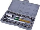 40 Pcs Combination Socket Wrench Set (P00300)