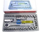 40 Pcs Combination Socket Wrench Set (p00300)