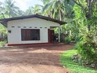 40 Perches Land with a House for Sale in Ambaraluwa, Weliweriya