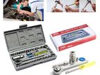 40 Piece Tool Kit Repairing Set Socket Wrench