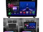 407 peugeot OEM android car dvd audio setup with panel