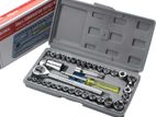 40pcs - Combination Socket Wrench Tool Kit