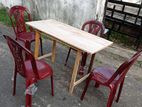 4*2 Table with 4 Chairs