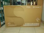 43" TCL SMART FULL HD LED FRAMELESS GOOGLE TV