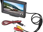 4.3 TFT Monitor Display With Reverse Camera