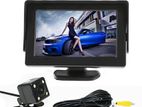 4.3Inch Vehicle Monitor With Reverse Camera