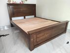 44" Head board 72x60 Teak Large Box Bed 3.5 leg size / 115