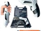 47 Pcs Tool Set Cordless Screwdriver