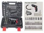 47 Pcs Tool Set Cordless Screwdriver