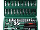 48-Psc Wrench Socket Tool Set