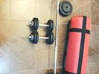 48KG Dumbells with Barbell Full Set