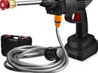 48V Cordless Portable High Pressure Washer Gun Full Set With 2 Batteries