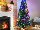 4ft Artificial Prelit Fiber Optic Tree Slim with Lights