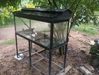 4ft glass fish tank with stand