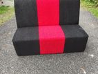 4ft lobby Sofa Chair Red & Blk