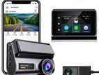 4G 2K Dual Lens Dash Camera With GPS Live Tracking