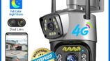 4G CCTV Outdoor Night Vision Dual Lens Camera Installation in Kottawa