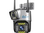 4G Dual Lens CCTV Camera