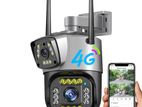 4G Mobile Support Dual Lens 4Mp CCTV Camera