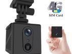 4G SIM Card MiniCamera Built-in Battery WiFi IP CCTV Home SecurityCamera