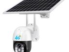 4G Sim Solar Single Lens CCTV Camera