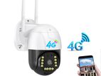 4G SIM Support Smart PTZ 2Mp Night Color CCTV Camera with Mic & Speaker