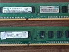 4 Gb Ddr3 Ram Cards(used)