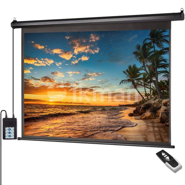 4K Electric Projector Screens With Remote for Sale in Maharagama ikman