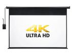4K Full Auto Electric Soft Canvas Projector Screen