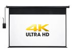 4K Full Auto Electric Soft Canvas Projector Screen