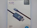 4K HD Video Conversion Cable Type C To HDMI Hdtv Same Screen