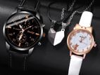 4pcs Fashion Versatile Creative Personalized Men and Women Couple Watch