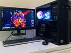 4th Core i5-Gaming 8GB RAM+256GB SSD 22" ((RGB PC))