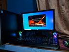 4th Gen Core i3 +8GB+128SSD + 500GB Full Set 20" Wide Gaming