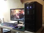 4th Gen Core i3 PC +8GB+128SSD + 500GB Full Set 20" Wide Gaming 001