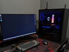 4th Gen Core i3 PC Set+8GB+128SSD + 500GB Full Set 20" Wide Gaming PC0