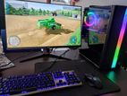 4th-Gen Core i5 +8GB RAM + 240SSD+ 500GB With 20" Wide Monitor Gaming pc