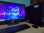 4th-Gen Core i5 8GB Ram+256GB With 22" Wide Monitor Full Gaming